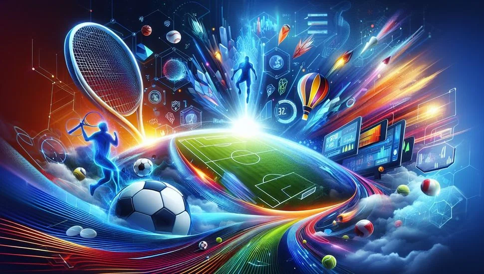 Antarmuka pertandingan live olahraga pada perangkat mobile